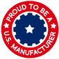 proud to be a US manufacturer